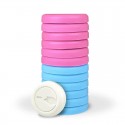 Silicon'Palet, Le jeu de palets en silicone (Rose et Bleu Ciel)