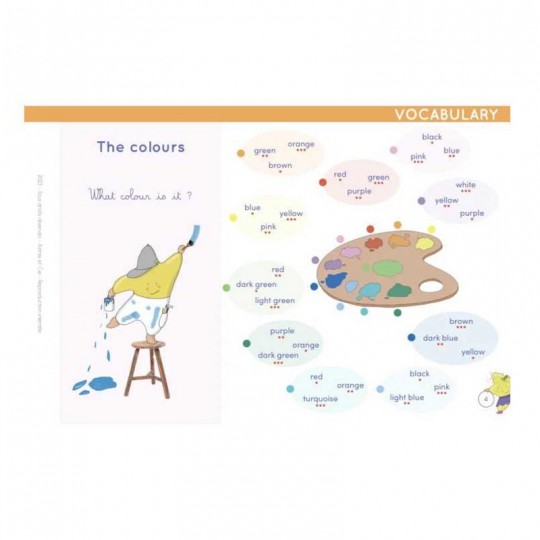 Chevalet "Have Fun with English"  - Astres et Cie Astres et Cie - 3