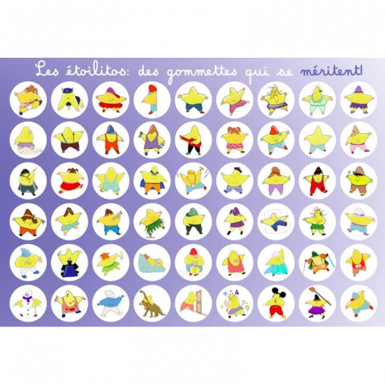 Enveloppe de 120 gommettes - Astres et Cie Astres et Cie - 2