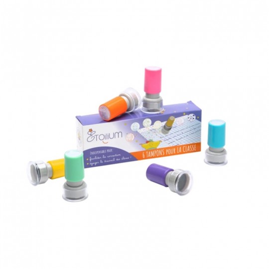 Set de 6 tampons pour la classe Etoilium - Astres et Cie Astres et Cie - 1