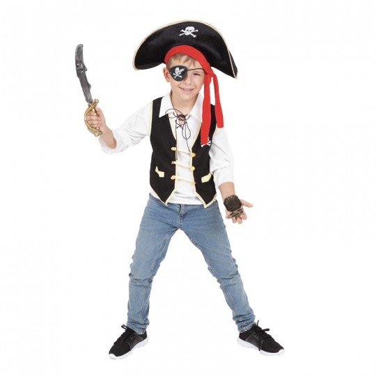 Top luxe et accessoires pirate 5-8 ans - Rubies Rubies - 1