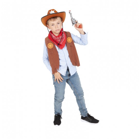 Top luxe et accessoires cow-boy 5-8 ans - Rubies Rubies - 1