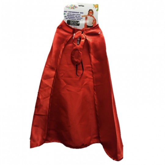 Cape et masque super héro rouge TU - Rubies Rubies - 1