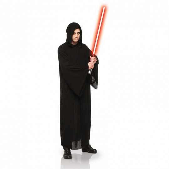 Déquisement luxe adulte Robe jedi Noire Standard - Rubies Rubies - 1