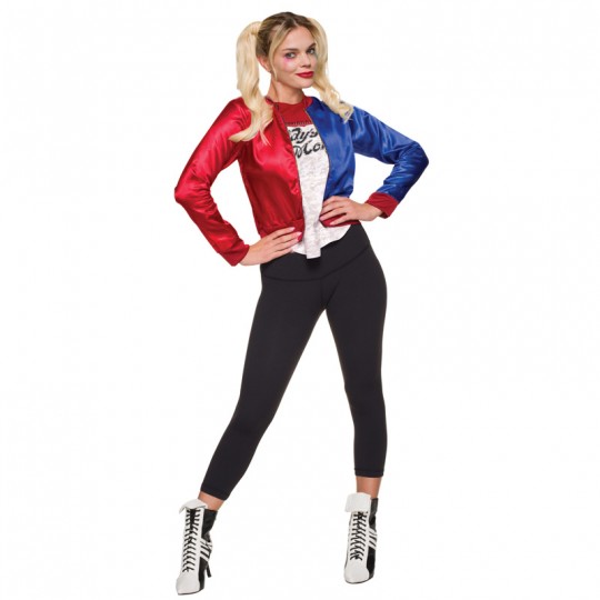 Top et veste adulte Harley Quinn S - Rubies Rubies - 1