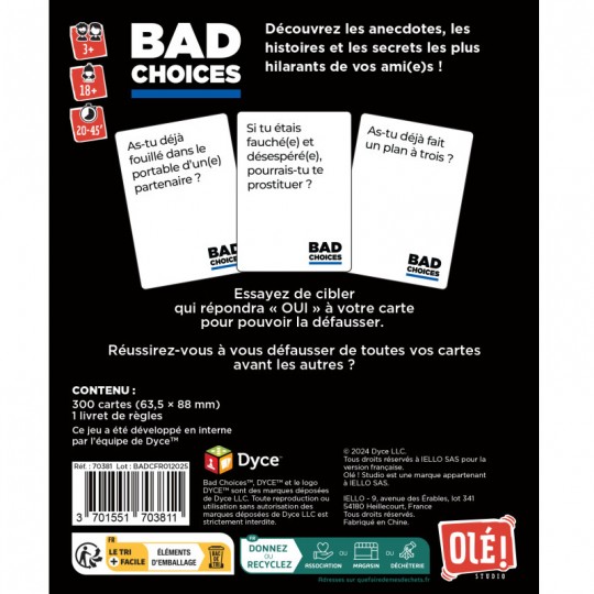 Bad Choices Ole! Studio - 2