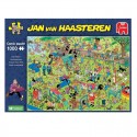Puzzle 1000 pcs Jan van Haasteren : Parcours pour chiens - Jumbo Jumbo Games - 1 Puzzle 1000 pcs Jan van Haasteren : Parcours pour chiens - Jumbo Jumbo Games - 1
