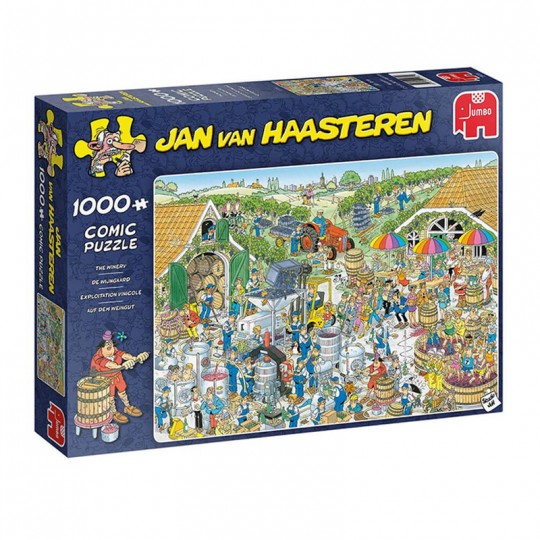 Puzzle 1000 pcs Jan van Haasteren : Exploitation vinicole - Jumbo Jumbo Games - 1