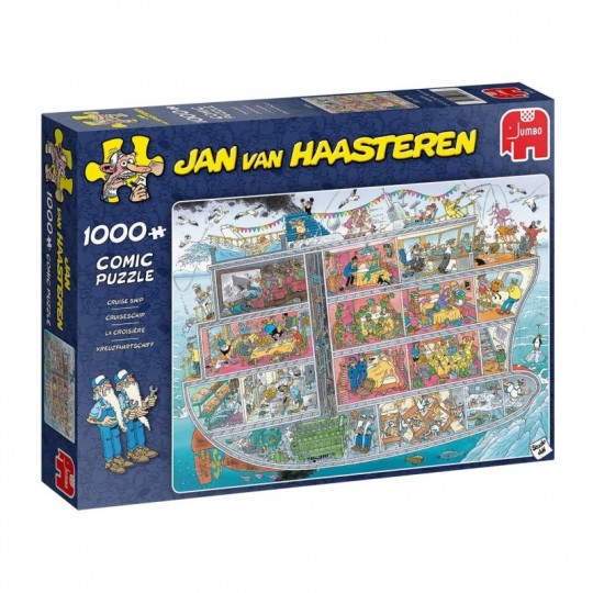Puzzle 1000 pcs Jan van Haasteren : La Croisière - Jumbo Jumbo Games - 1