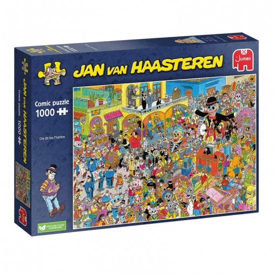 Puzzle 1000 pcs Jan van Haasteren : Dia de los Muertos - Jumbo Jumbo Games - 1