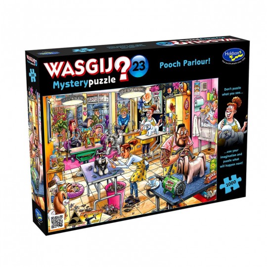 Puzzle 1000 pcs Wasgij Mystery 23 : Salon de toilettage ! - Jumbo Jumbo Games - 1