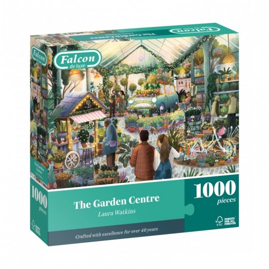 Puzzle 1000 pcs Falcon : The Garden Centre - Jumbo Jumbo Games - 1