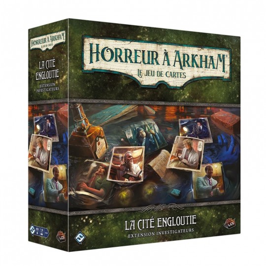 Arkham JCE : La Cité Engloutie (Investigateurs) Fantasy Flight Games - 2