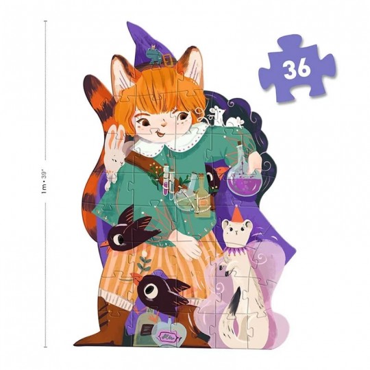 Puzzle Maxi Géant 36 pcs Pio le magicien - Djeco Djeco - 4