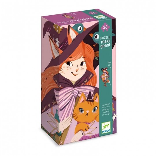Puzzle Maxi Géant 36 pcs Lily la sorcière - Djeco Djeco - 2