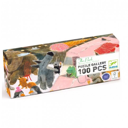 Puzzle Gallery 100 pcs The park - Djeco Djeco - 1