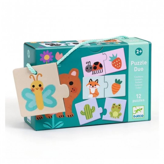 Puzzle Duo Couleurs - Djeco Djeco - 1