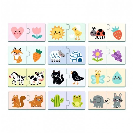 Puzzle Duo Couleurs - Djeco Djeco - 2
