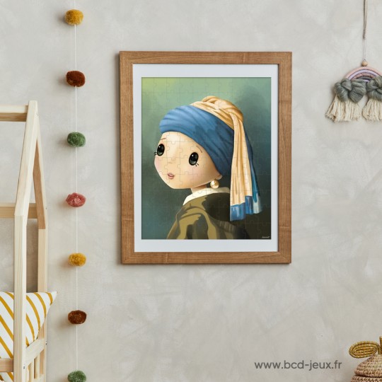 Puzzle 100 pcs Inspiré de Vermeer - Janod Janod - 2