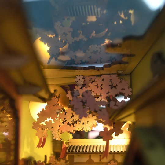Falling Sakura - Book Nook Rolife Rolife - 4