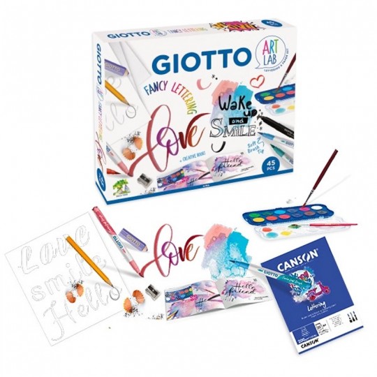 Giotto Art Lab - coffret d'activités Fancy Lettering Giotto - 2