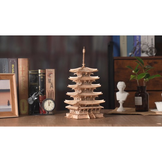 Pagode à 5 étages - Puzzle 3D en bois Rolife Rolife - 4