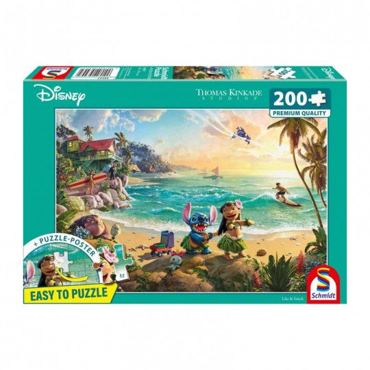 Puzzle Disney 200 pcs Lilo & Stitch - Schmidt Schmidt - 1