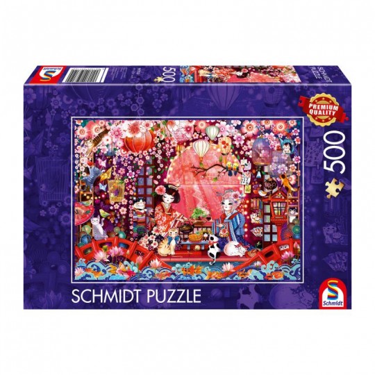Puzzle 500 pcs Cérémonie du thé japonais - Schmidt Schmidt - 1