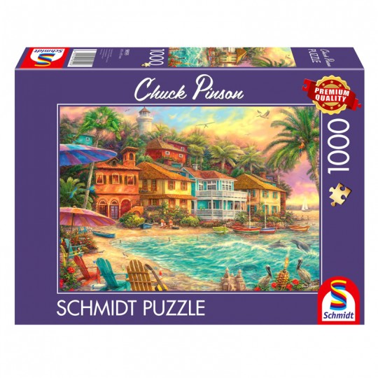 Puzzle 1000 pcs Mon île tranquille - Schmidt Schmidt - 1