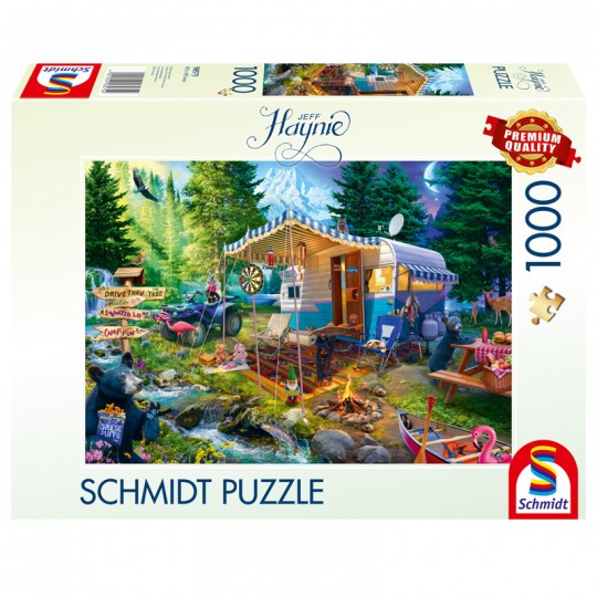 Puzzle 1000 pcs La caravane dans les montagnes - Schmidt Schmidt - 1