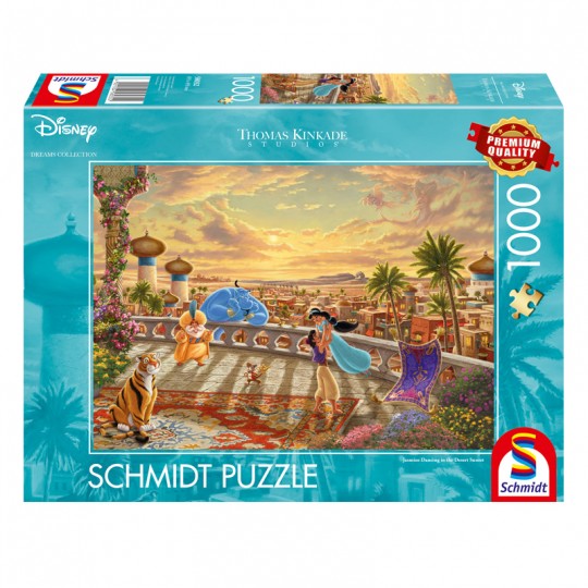 Puzzle Disney 1000 pcs Jasmine dansant dans le désert - Schmidt Schmidt - 1