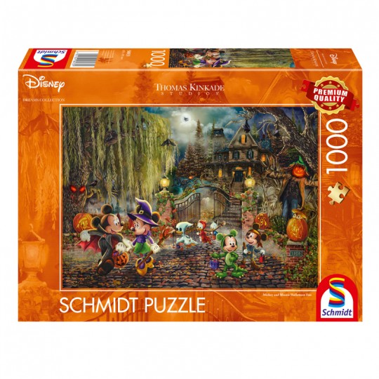 Puzzle Disney 1000 pcs Mickey & Minnie Halloween Fun - Schmidt Schmidt - 1