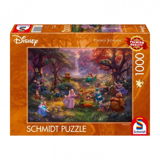 Puzzle Disney 1000 pcs Robin des Bois - Schmidt Schmidt - 1