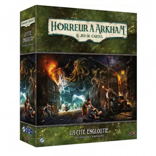 Horreur à Arkham : Le Jeu de Cartes - La Cité Engloutie (Campagne) Fantasy Flight Games - 1