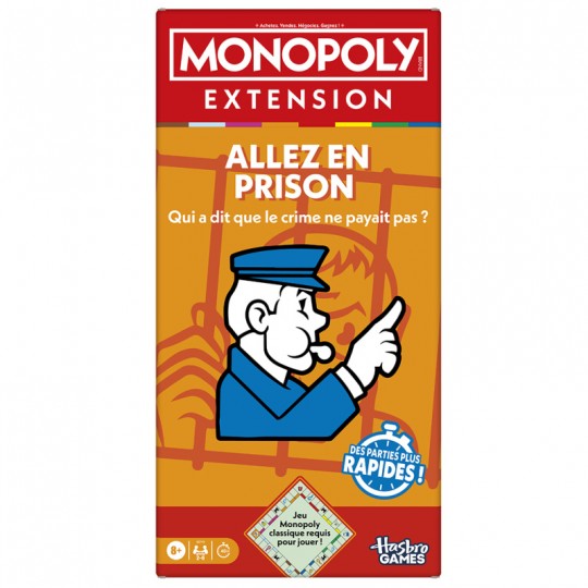 Extension Allez en prison : Monopoly - Hasbro Hasbro - 1