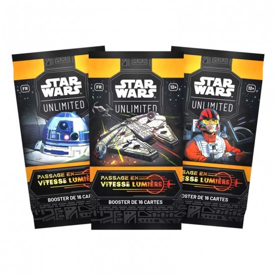Star Wars Unlimited Passage à la Vitesse Lumière - Booster à l'unité FR Fantasy Flight Games - 1