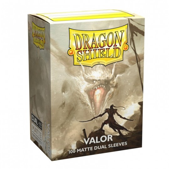 100 sleeves Dragon Shield Dual Matte Valor Dragon Shield - 2