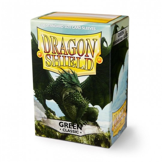 100 sleeves Dragon Shield Green Dragon Shield - 2