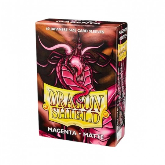 60 Sleeves Dragon Shield Matte Japanese Magenta Dragon Shield - 1