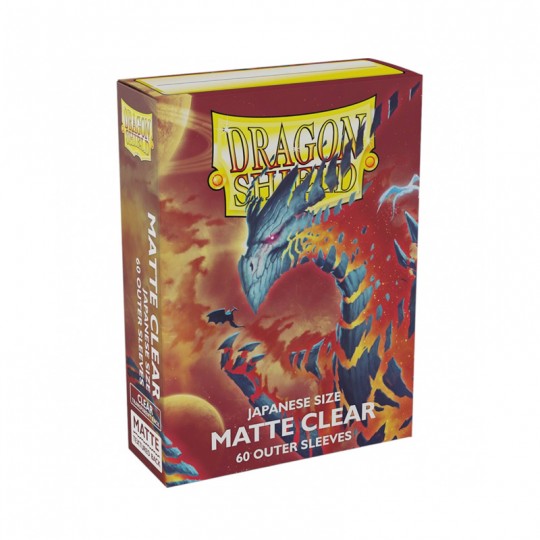 60 Outer Sleeves Dragon Shield Matte clear Dragon Shield - 1
