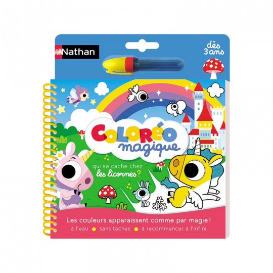 Coloréo Magique Licornes - Nathan Nathan - 1