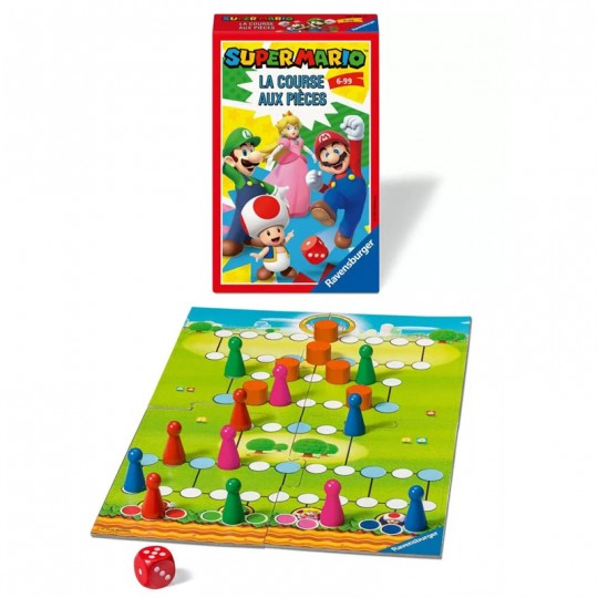 Mini jeu : Super Mario La course aux pièces Ravensburger - 2