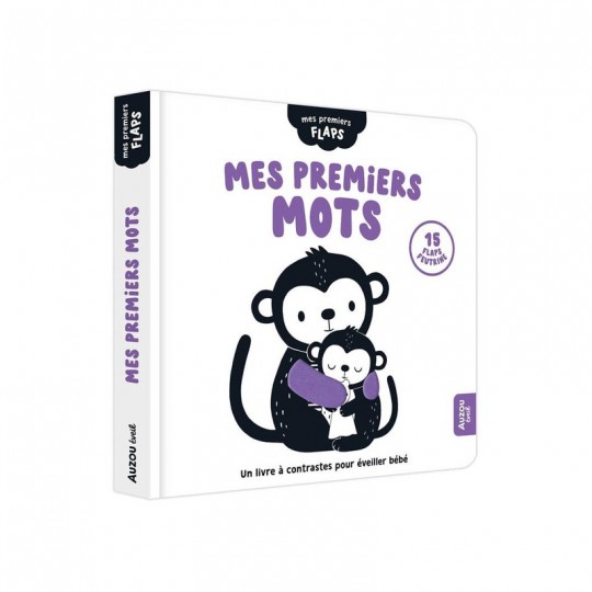 Livre Mes premiers Flaps : Mes Premiers Mots - Auzou Auzou - 1