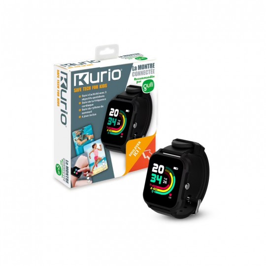 Montre connectée noire Gulli - Kurio Kurio - 1