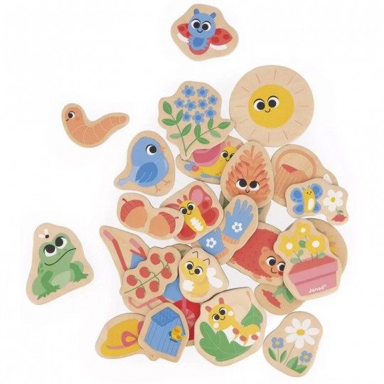Magnets Jardin 24 pcs - Janod Janod - 2
