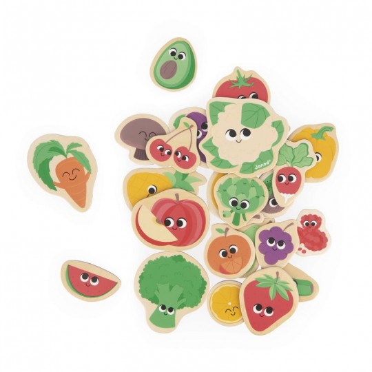 Magnets Fruits et Légumes 24 pcs - Janod Janod - 2