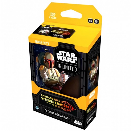 Star Wars Unlimited Passage à la Vitesse Lumière - Deck 1 joueur Boba Fett Fantasy Flight Games - 1