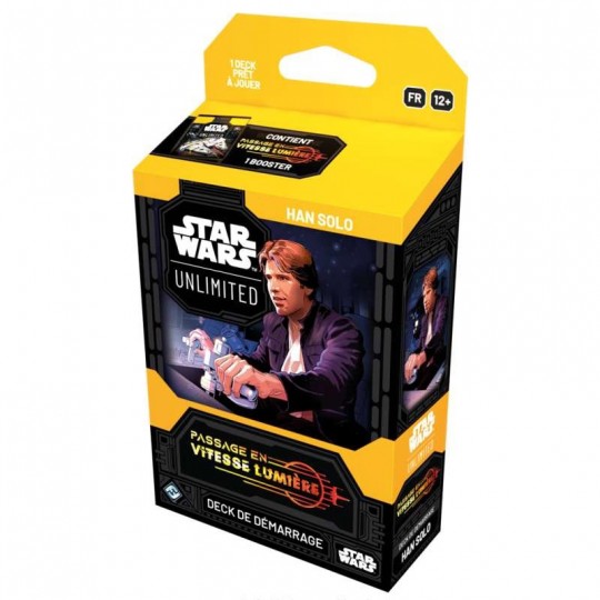 Star Wars Unlimited Passage à la Vitesse Lumière - Deck 1 joueur Han Solo Fantasy Flight Games - 1