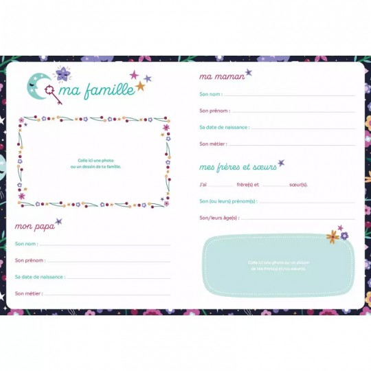 Ma papeterie créative : Mon carnet secret Joli Bijou - Auzou Auzou - 1