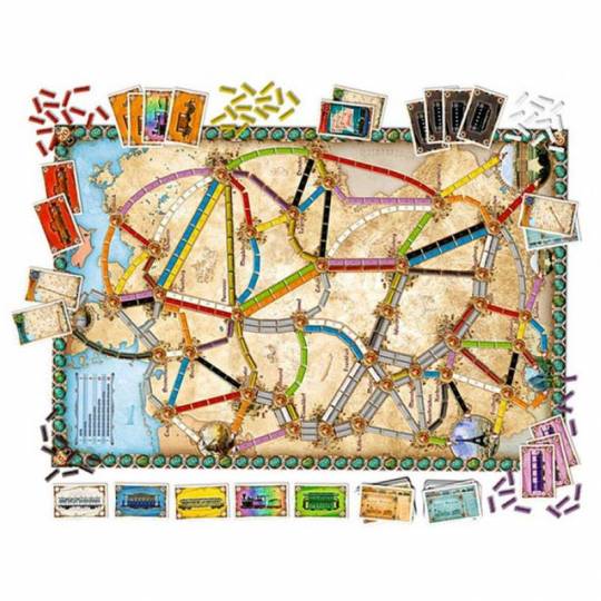 Les Aventuriers du Rail - Europe - Jeu de Plateau - Acheter sur